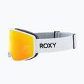 Women's snowboard goggles ROXY Storm Women 2021 bright white/amber rose ml red 4