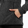 Women's snowboard sweatshirt ROXY Cascade 2021 true black zebra print 7