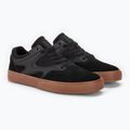 DC Kalis Vulc black/black/gum men's shoes 4
