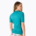 Women's swimming T-shirt ROXY Poolday Momentum 2021 blue 3