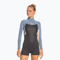 Women's wetsuit ROXY 2/2 Prologue BZ LS SP FL 2021 cloud black/powderdgrey/sunglow
