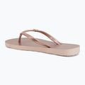 Children's flip-flops ROXY Viva VI rose gold 3