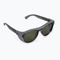 Quiksilver Eliminator+ matte crystal smoke/green sunglasses EQYEY03150-XSSG