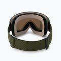 Women's snowboard goggles ROXY Popscreen Cluxe J 2021 burnt olive/sonar ml revo red 3