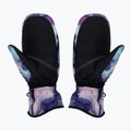 Women's snowboard gloves ROXY Jetty 2021 niebieski/fioletowo/różowo/czarny 3