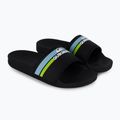 Children's flip-flops Quiksilver Rivi Slide black/orange/blue 5
