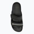 Quiksilver Rivi Double Adjust men's slides black/grey/black 5