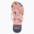 Children's flip flops ROXY Viva Stamp II 2021 lt peach 6