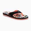 Women's flip flops ROXY Coastin Print 2021 black print