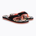 Women's flip flops ROXY Coastin Print 2021 black print 5