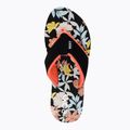 Women's flip flops ROXY Coastin Print 2021 black print 6