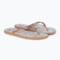 Women's flip flops ROXY Bermuda Print J 2021 white/tan 5
