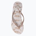 Women's flip flops ROXY Bermuda Print J 2021 white/tan 6