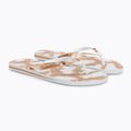 Women's flip flops ROXY Portofino III 2021 beige/white 5