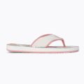 Women's flip flops ROXY Coastin Print 2021 white/pink 2