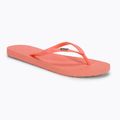 Women's flip flops ROXY Viva IV 2021 hot coral