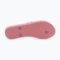 Women's flip flops ROXY Viva Sparkle 2021 rose gold 4