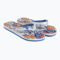 Women's flip flops ROXY Tahiti VII 2021 white/blue/white 5