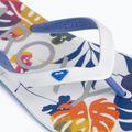 Women's flip flops ROXY Tahiti VII 2021 white/blue/white 7