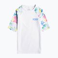 Children's swimming T-shirt ROXY Printed 2021 bright white/surf trippin 4