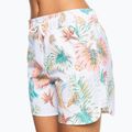 Women's swim shorts ROXY Into the Sun 5" 2021 bright white/lilac 8