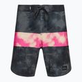 Quiksilver men's Highlite Arch 19" grey-pink swim shorts EQYBS04648-MJY6