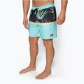 Quiksilver men's Ocean Division 17" light blue swim shorts EQYJV03891-BGD6