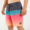 Quiksilver Surfsilk Panel 18" men's swim shorts grey-orange EQYBS04658-NLQ6