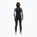 Women's wetsuit ROXY 3/2 Elite XT ST Printed FZ GBS 2021 true black/black flowers 3