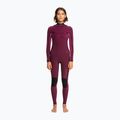 Women's wetsuit ROXY 3/2 Elite XT ST Printed FZ GBS 2021 true black/black flowers 5