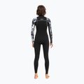 Women's wetsuit ROXY 4/3 Elite XT St Printed FZ GBS 2021 true black/black flowers 3