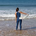 Women's wetsuit ROXY 1.5 ROXY Rise Long Jane FZ QLCK 2021 iodine blue 6