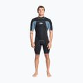 Quiksilver men's 2/2 Capsule Saturn SS SP black/provincial blue wetsuit 7