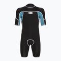 Quiksilver men's 2/2 Capsule Saturn SS SP black/provincial blue wetsuit 2