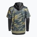 Men's snowboard sweatshirt DC Dryden angled tie dye ivy green 8