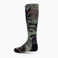 Men's snowboard socks DC Summit woodland camo green 2