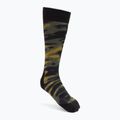 Men's snowboard socks DC Sanctioned angled tie dye ivy green
