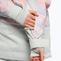 Women's snowboard jacket ROXY Chloe Kim Overhead 2021 gray violet marble 10