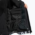 Women's snowboard jacket ROXY Jetty Block 2021 true black black flowers 12
