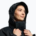 Women's snowboard jacket ROXY Jetty Block 2021 true black black flowers 6