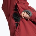 Women's snowboard jacket ROXY Stated Warmlink 2021 brick red 7