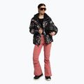Women's snowboard jacket ROXY Jetty 2021 true black tropical cyanotype 2
