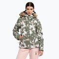 Women's snowboard jacket ROXY Jet Ski 2021 deep lichen green nimal