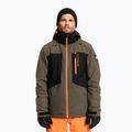Quiksilver Dawson men's snowboard jacket green EQYTJ03389