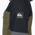 Quiksilver Mission Plus men's snowboard jacket black-green EQYTJ03371 4