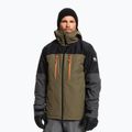 Quiksilver Mission Plus men's snowboard jacket black-green EQYTJ03371 6