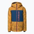 Quiksilver Side Hit Children's Snowboard Jacket Orange EQBTJ03158
