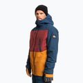 Quiksilver Sycamore men's snowboard jacket navy blue and red EQYTJ03335 2