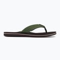 Quiksilver men's Molokai Layback Textured flip flops brown AQYL101266 2