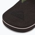 Quiksilver men's Molokai Layback Textured flip flops brown AQYL101266 8